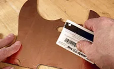 Protection Pickguard avec carte