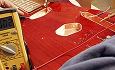 Test avec un multimètre