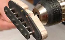 Enrouleur à micro-foret manuel fait maison