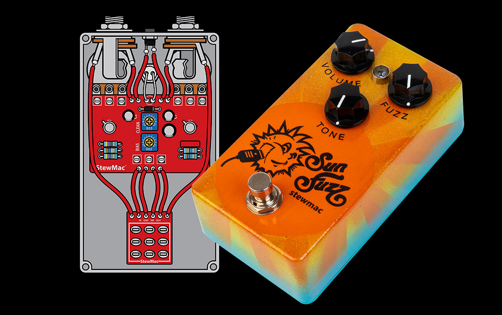 Instructions pour Kit de pédale StewMac Sun Fuzz