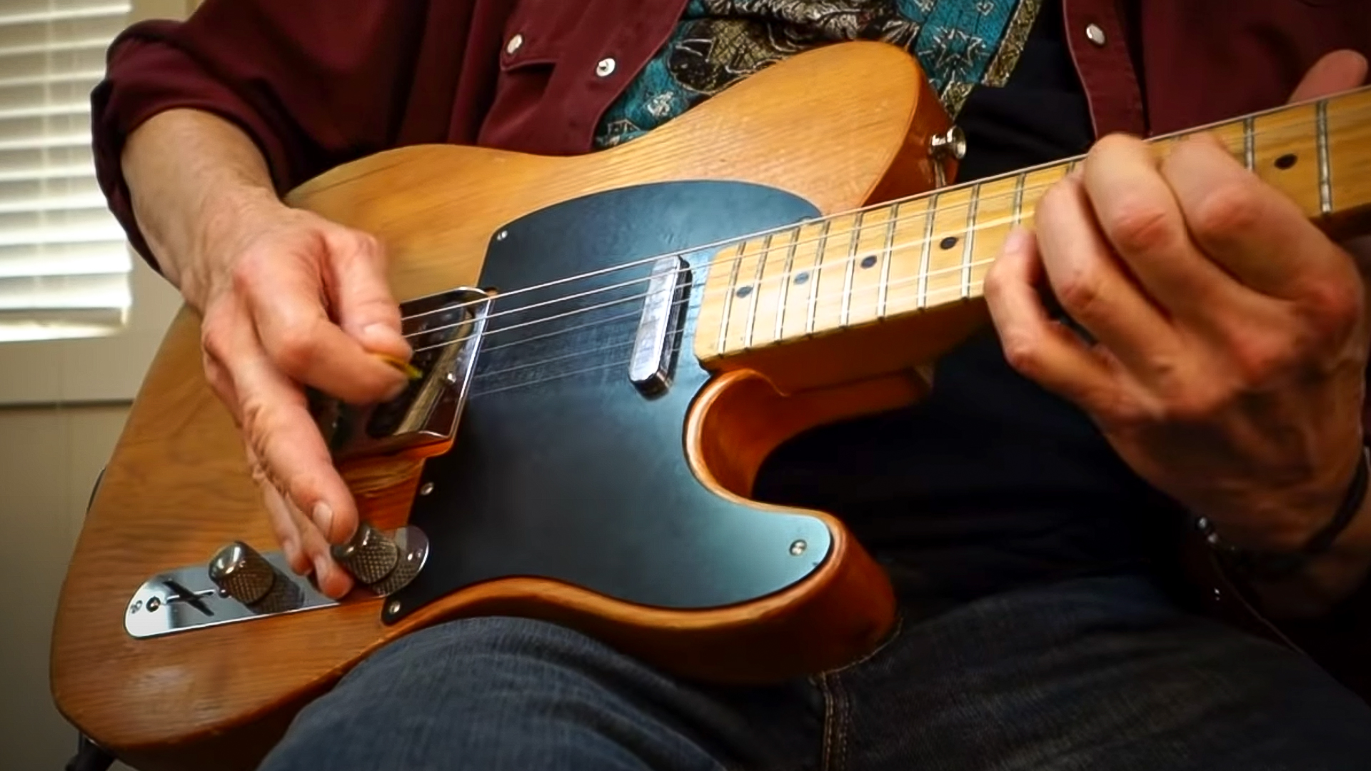 Le roi du Dieselbilly parle de la Telecaster !