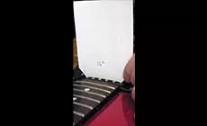 Fabrication d'une jauge de rayon en papier