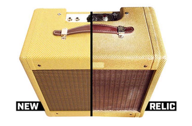 Comment donner une finition vieillie à un ampli en Tweed