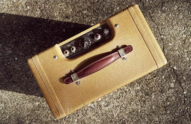 Haut de l’amplificateur de relique terminé