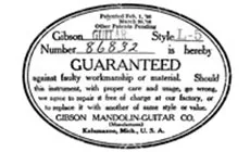 Ancienne étiquette retouchée