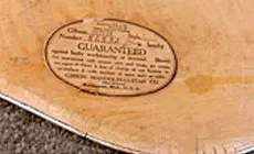 Ancienne étiquette Gibson