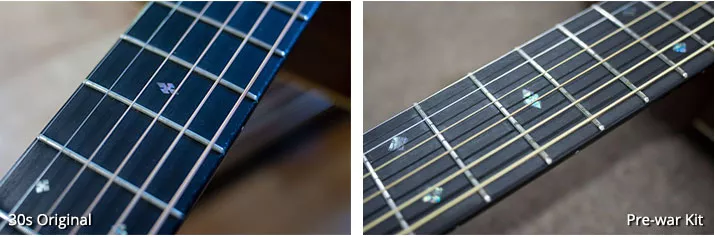 Panneaux de doigt en ébène