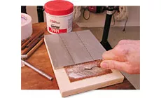 Aiguisation au ciseau