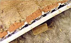  binding fondue dans le trait de fer