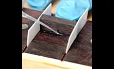 Collage de la réparation