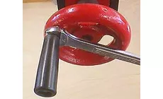 Poignée à rotation rapide en option