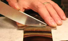 Fichier de frette diamant décalé