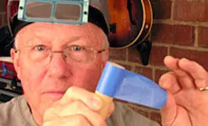 Ruban adhésif bleu à faible adhérence