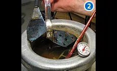 Photo : colle chaude 2