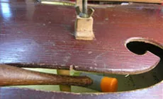 Photo : string basses poteau sonore 2