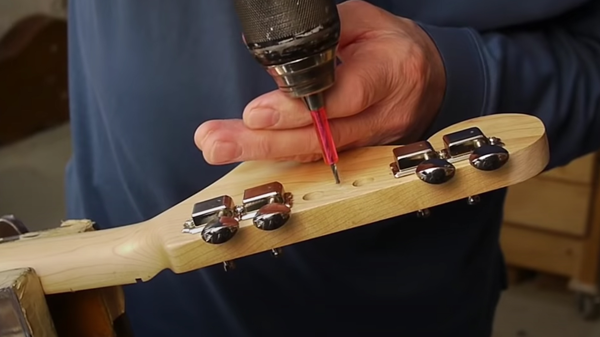 Réparation d'une vis de réglage cassée