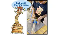 Collage d’un manche