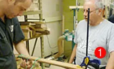 Enveloppement d’un touche étape un