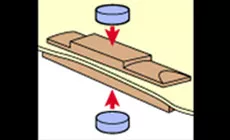 Aimants comme pinces