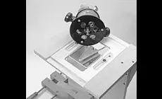 Gabarit de ténon en queue d’aronde