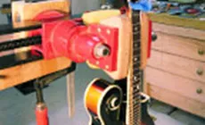 Mandolin tenu verticalement