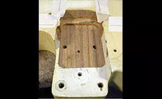  manche routé talon du manche