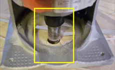 Roulements de routeur empilés