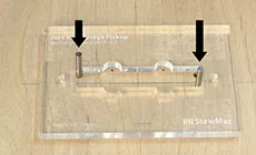 positionner le modèle d’ pickup 