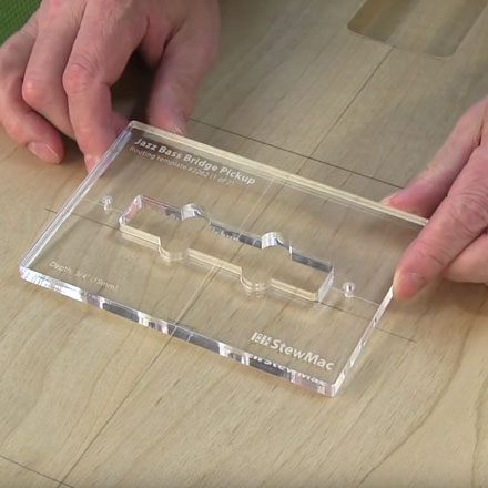 Modèle d’acheminement de l’enlèvement pour Jazz Bass