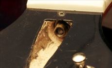 Repaired truss rod