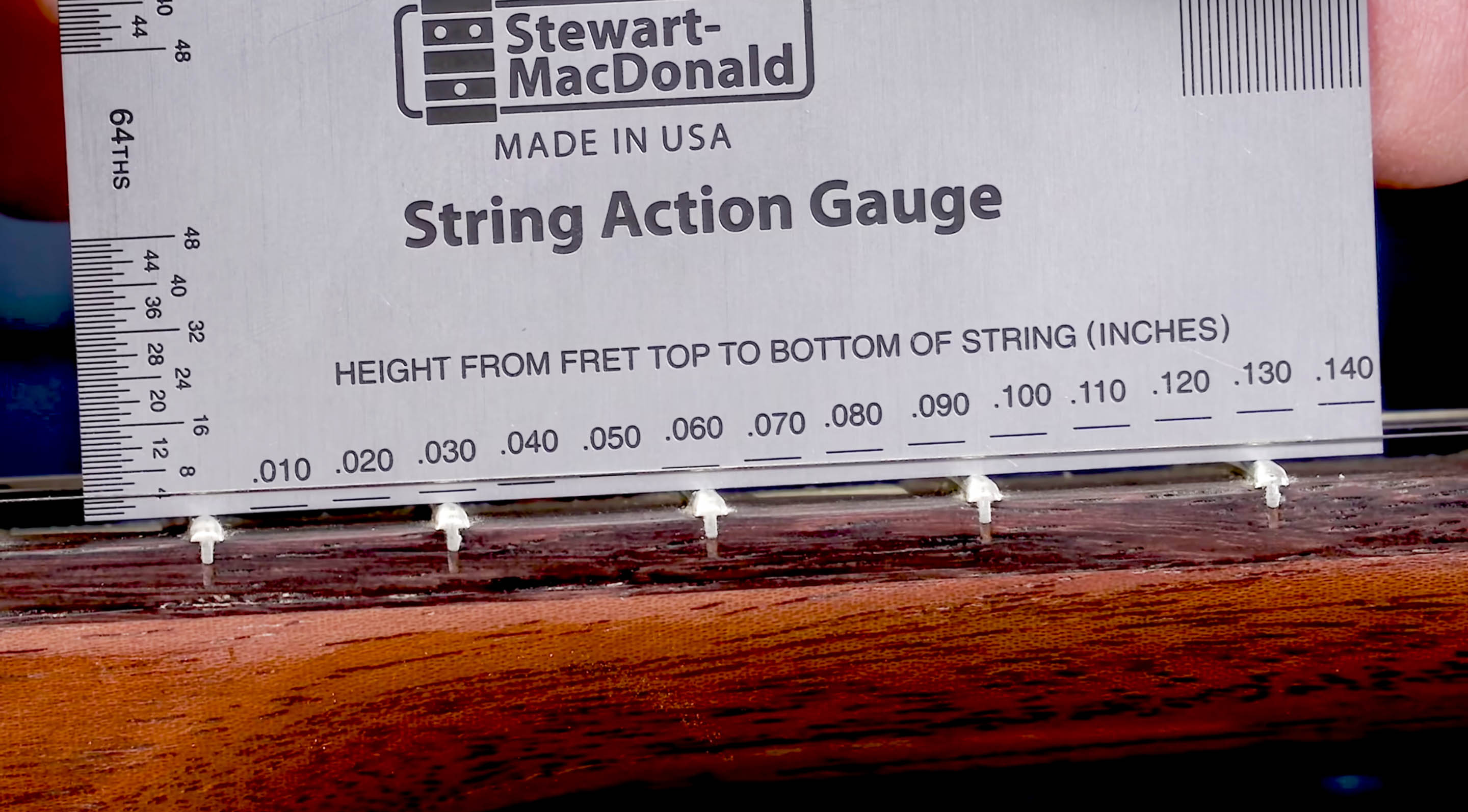 Jauge d’action de chaîne StewMac