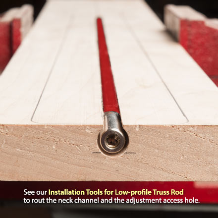 Canal pour tiges de réglage Hot Rod à profil bas