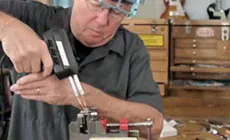 Chaleur provenant d'un pistolet à souder