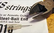 Découpe de la seringue