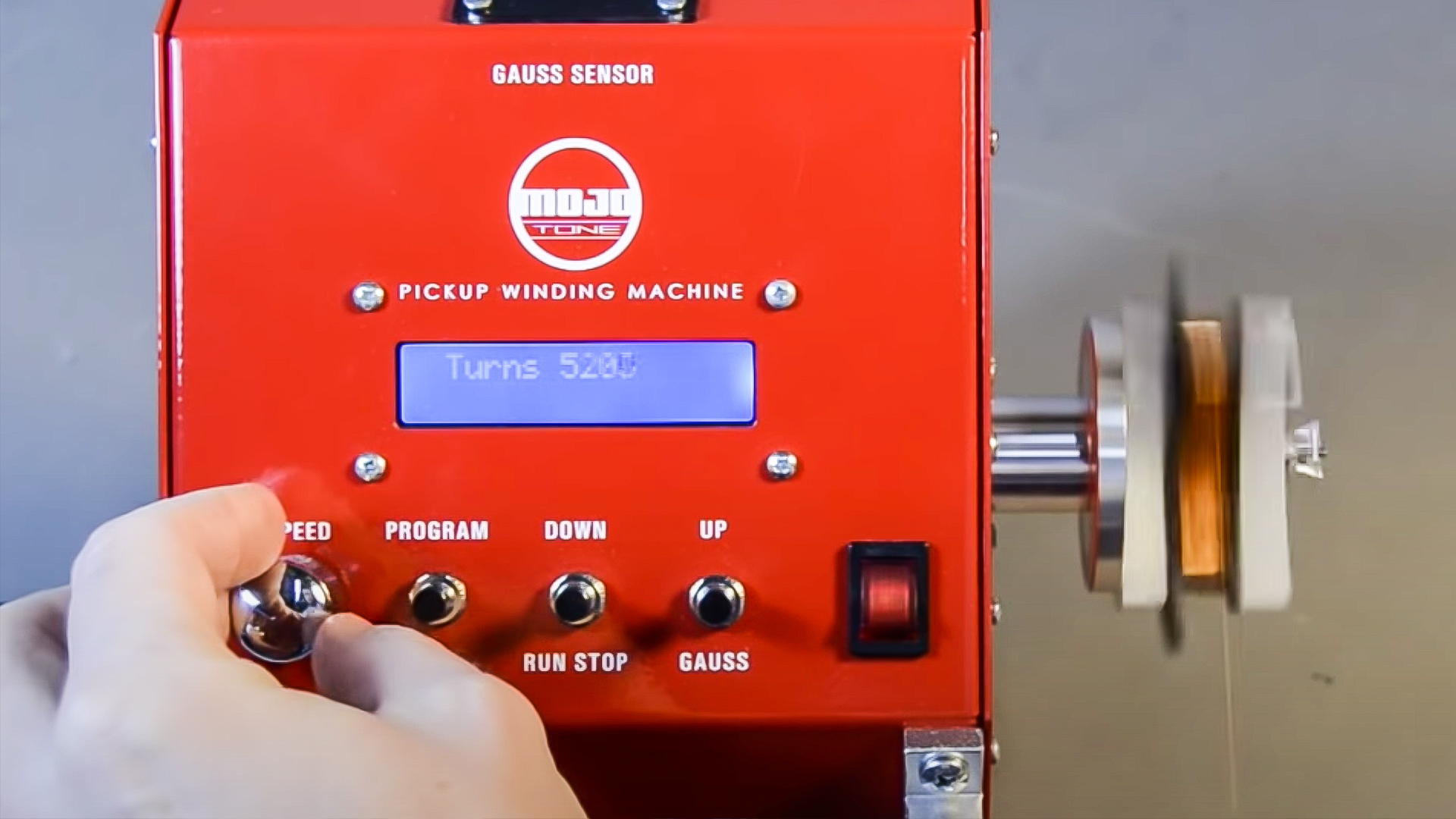 Démonstration de l'enrouleur de ramassage Mojotone