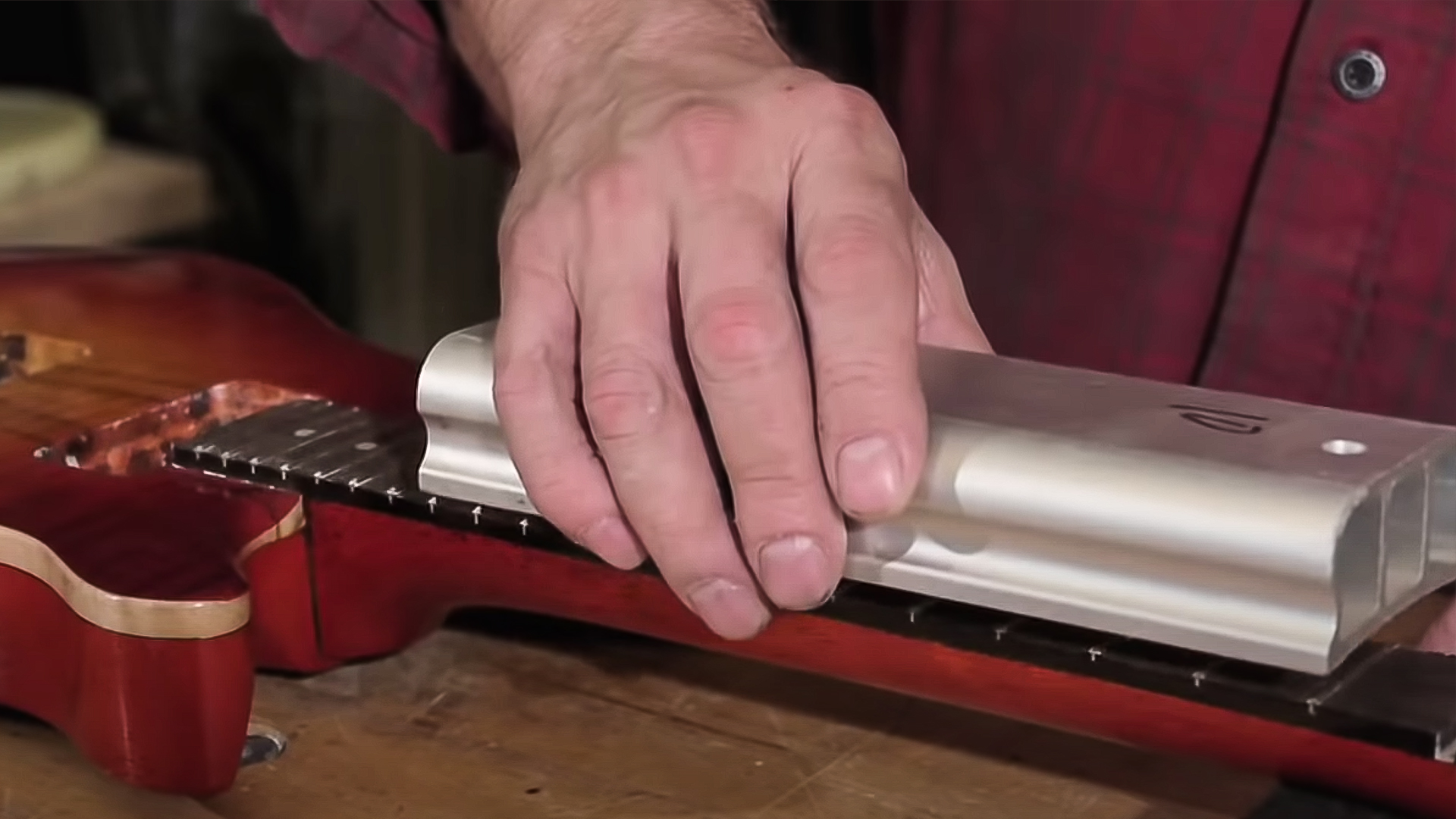 Faisceau de ponçage du rayon