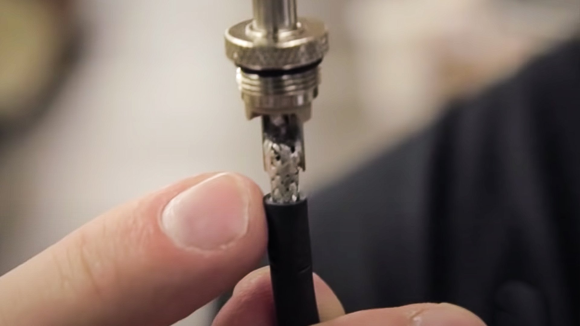 Test de torsion du câble de la scène américaine