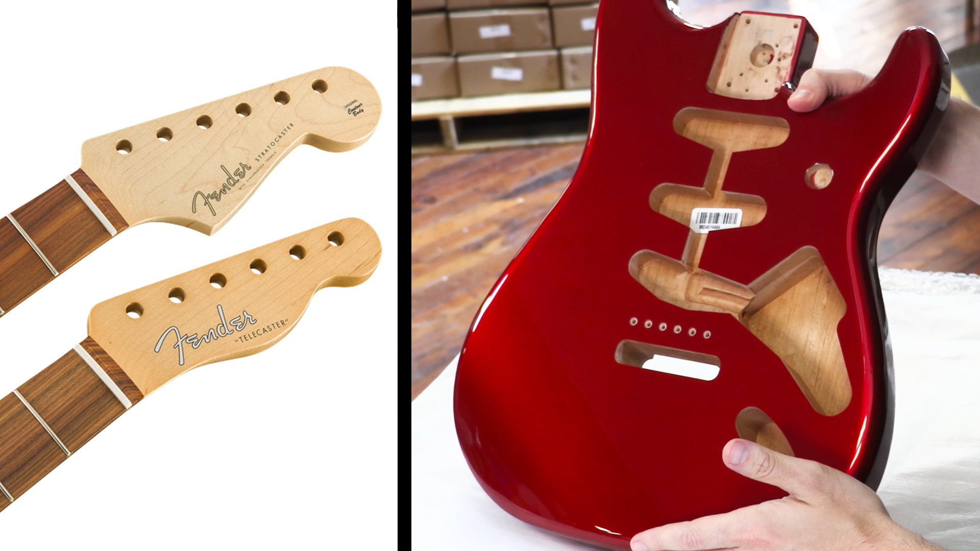 Corps et cous de garde-boue authentiques