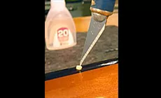 Installation des marqueurs latéraux