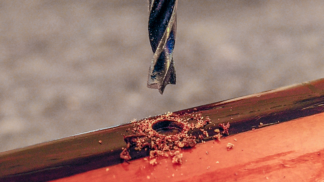 Fabriquez ce bit à pointe brad pour installer les points latéraux