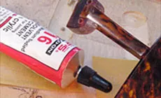 Collage de la pièce