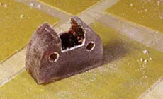 Ponçage de la pièce celluloïde