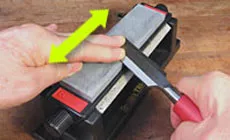 Photo : pierre d’affûtage