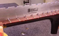 Vérification de la rectitude du manche