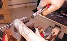 Utilisation de la pince pour beurrette