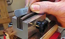 Réglage de l’ébarbeur à frites